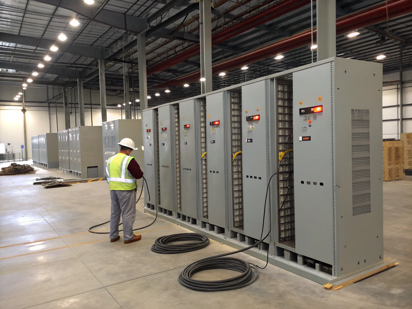 Industrial UPS room decommissioning in London Docklands